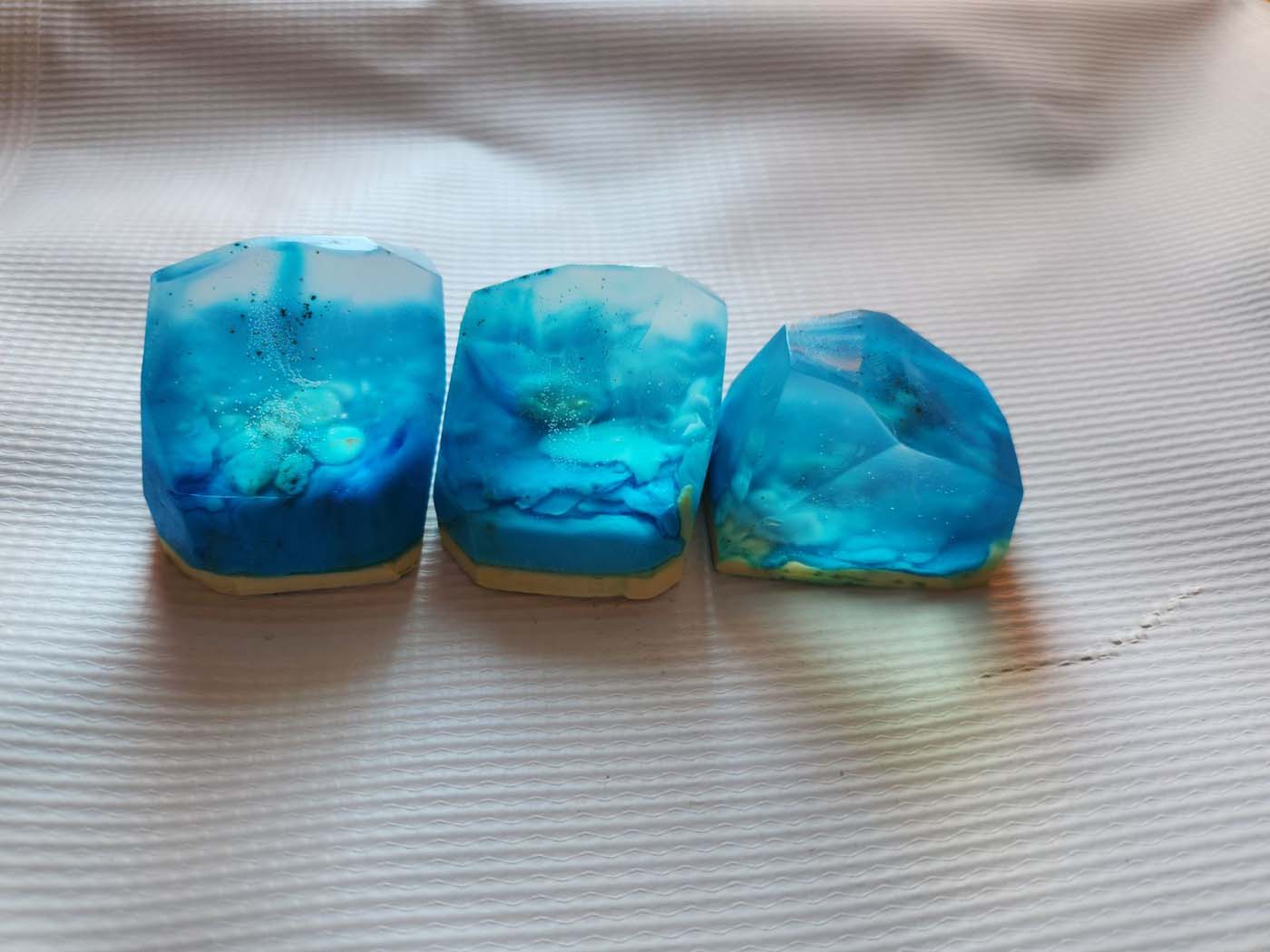Crystal hand soaps blue