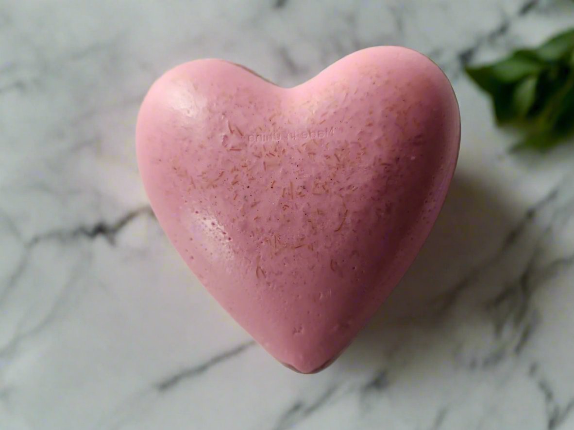 Pink Grapefruit Hand Soap with ground luffa