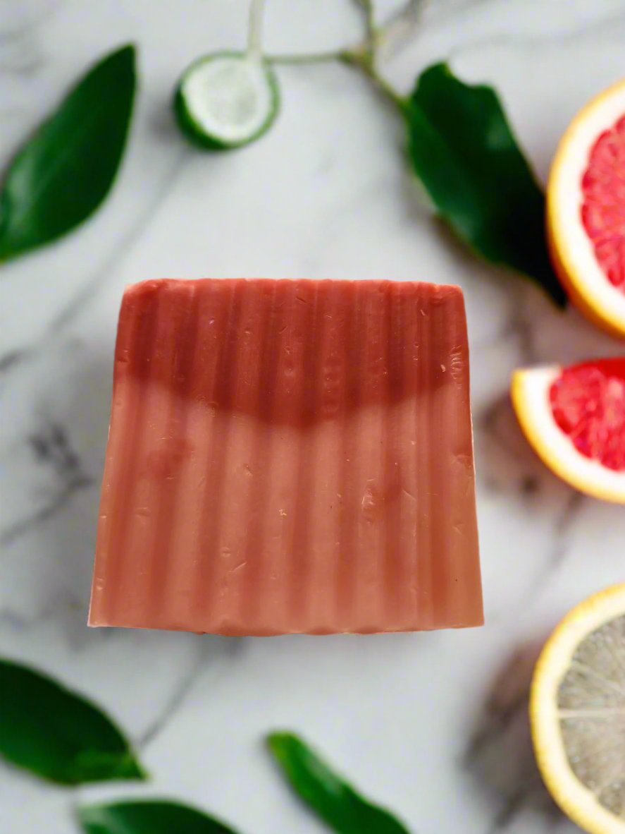 Pink Grapefruit Shampoo Bar
