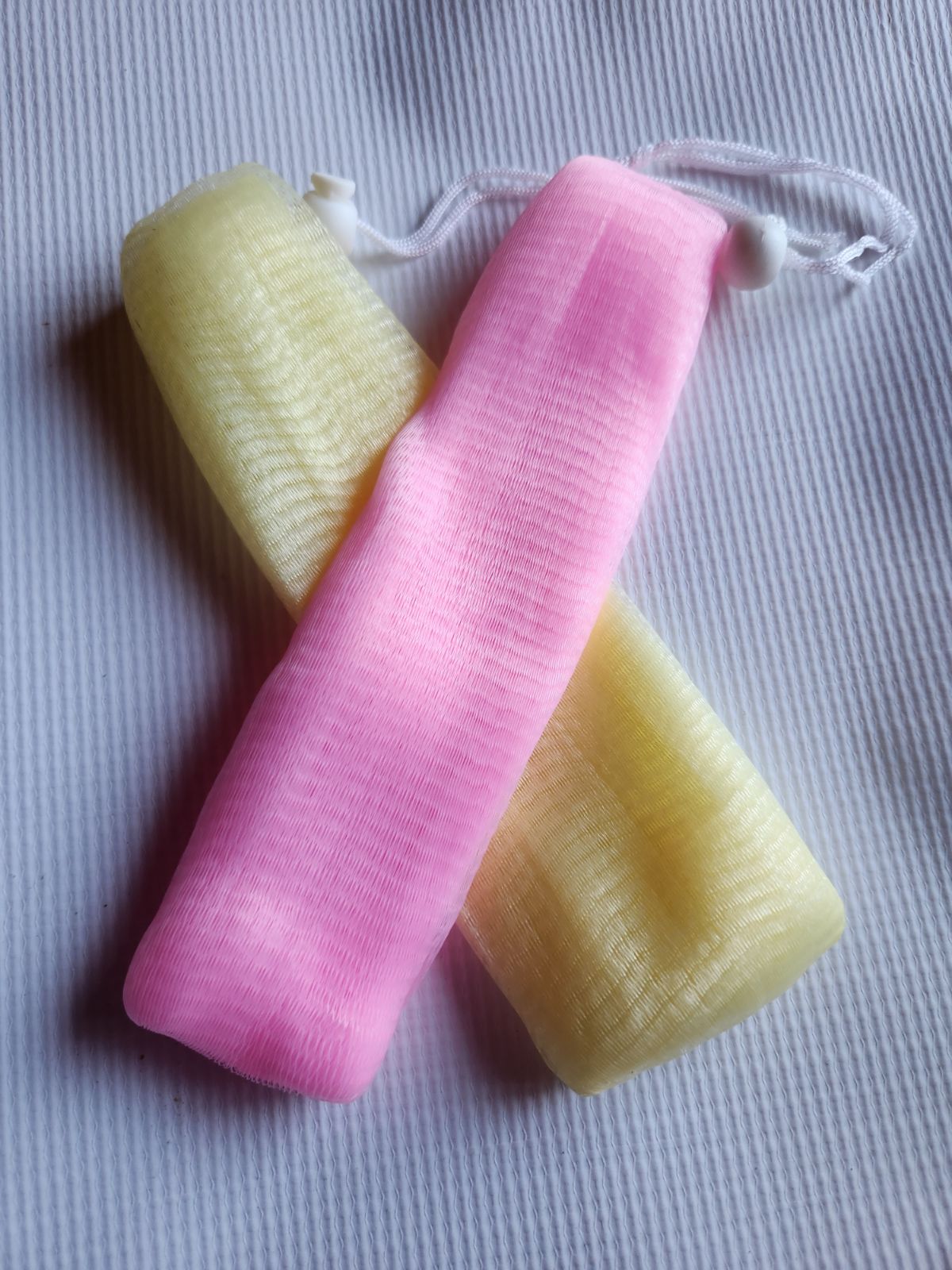 Soap scrap saver/drawstring bag