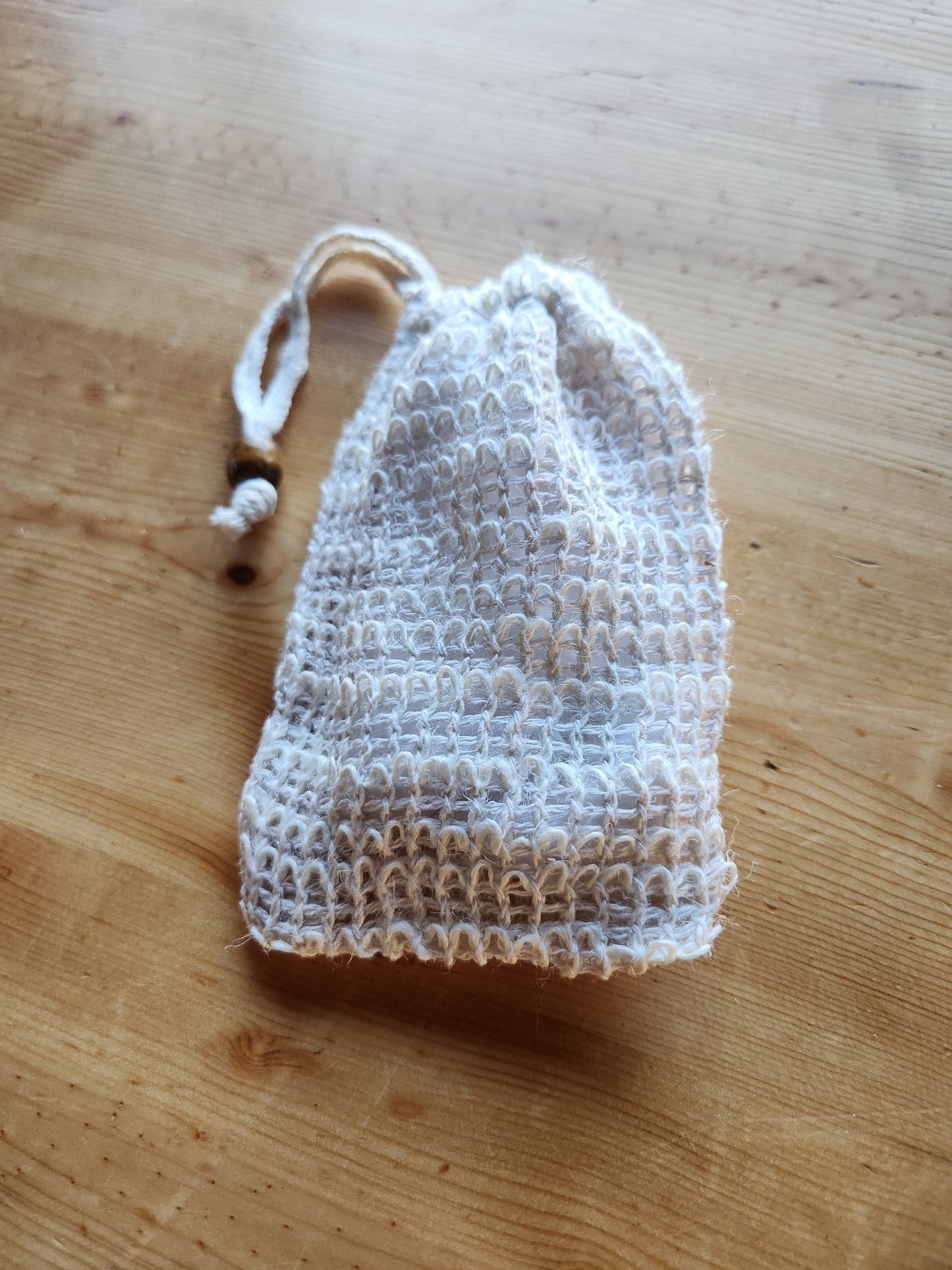 Woven Sisal Soap Saver Bags