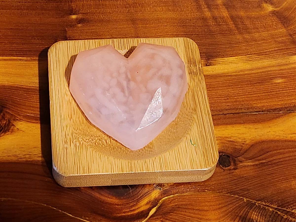 3" Bamboo Self Draining soap dishes