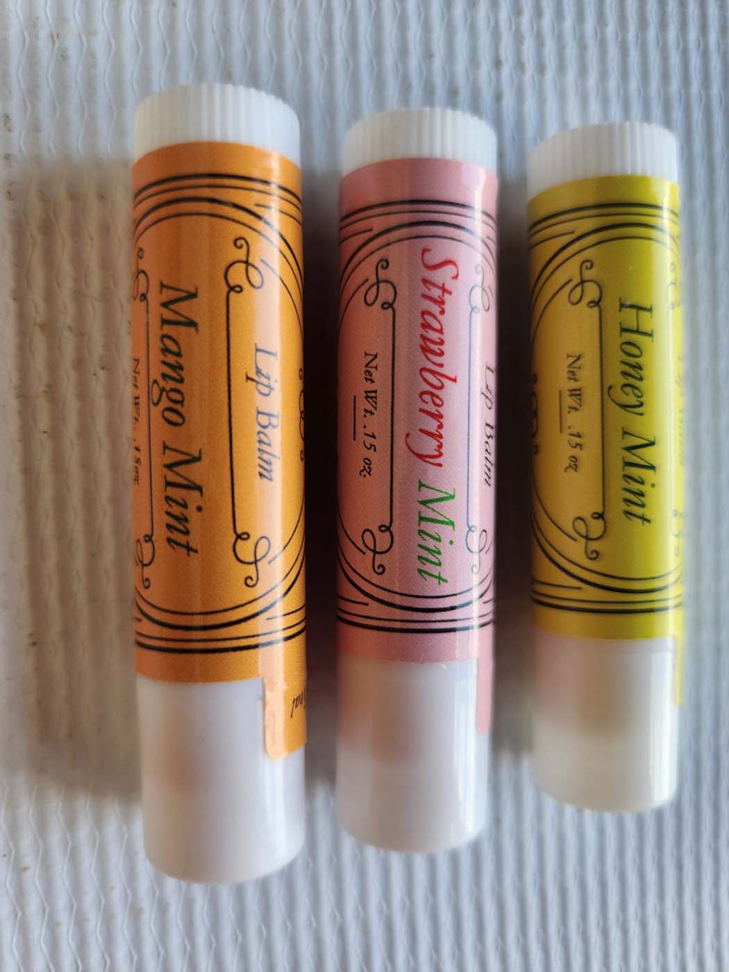 Variety 3Pack MT Beeswax Lip Balms