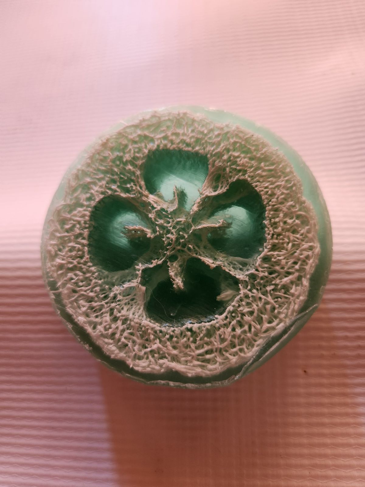 Melon Glycerin Luffa Soap