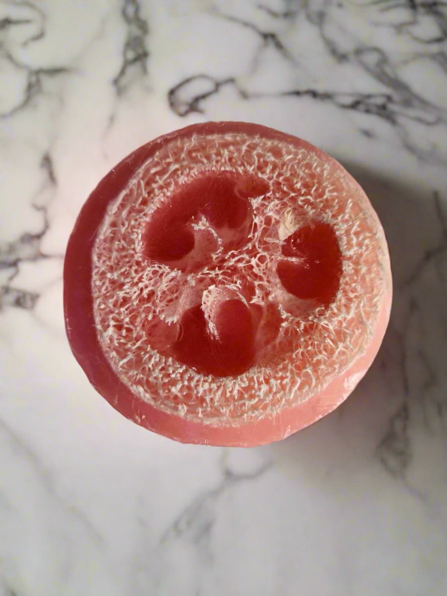 Pink Grapefruit Luffa Bar 